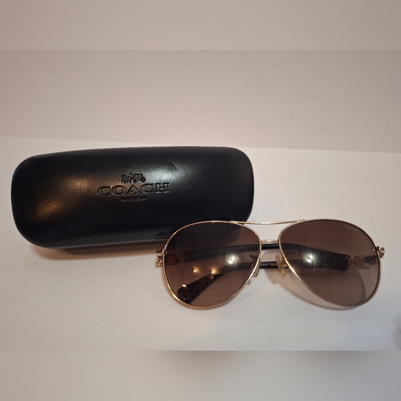 Coach Accessories - COACH AVIATOR EYEGLASSES  HC7060 L952 WITH CASE